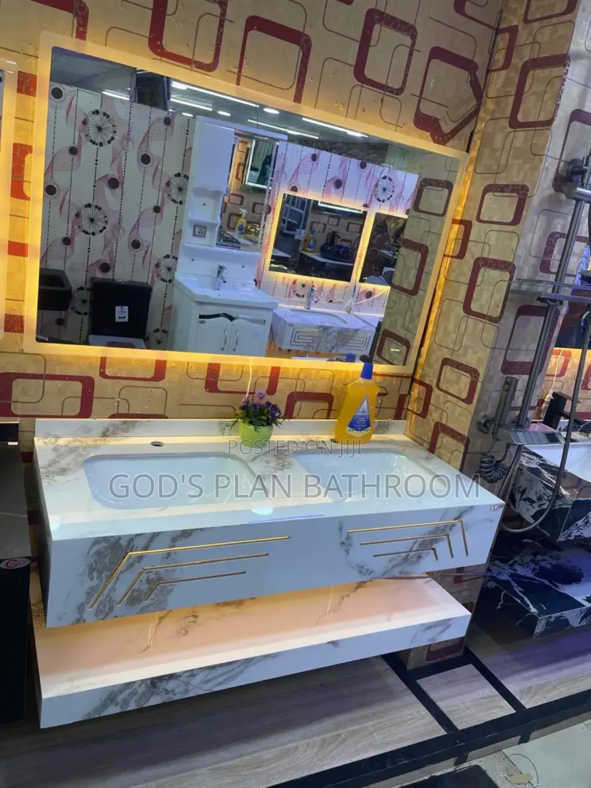 Double Executive Cabinet Basin