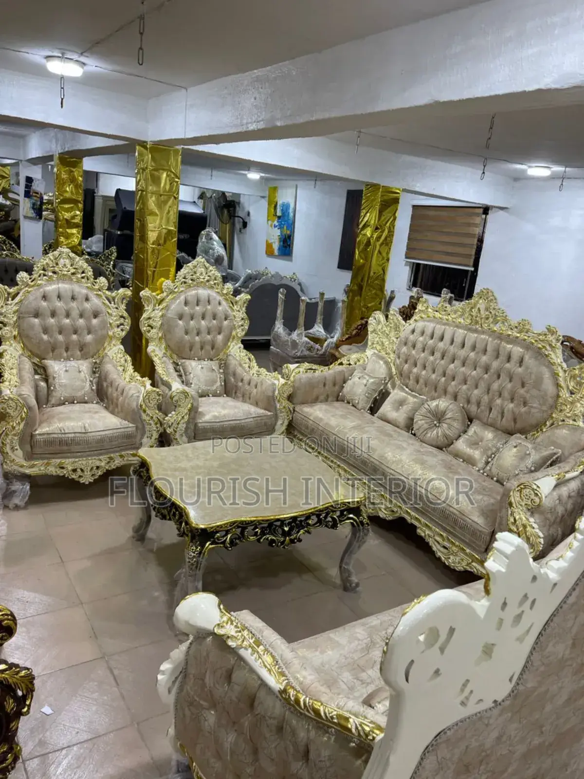 Exquisite Royal Sofas Set