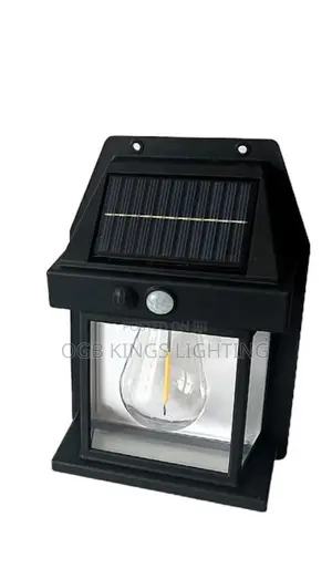 Solar Tungsten Wall Light Outdoor Motion Senser Modes Solar Induction