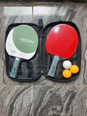 Brand New Aegon Table Tennis Bat With Eggs