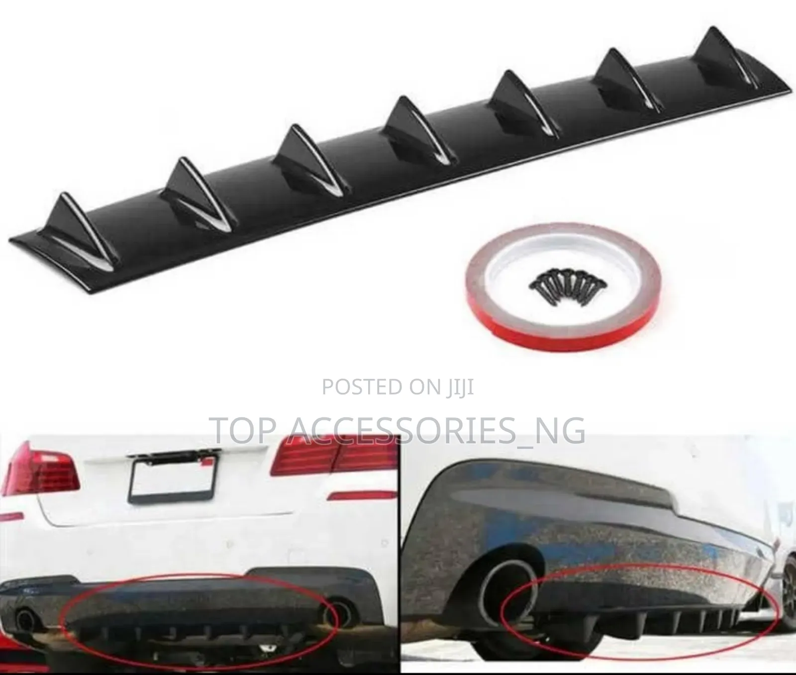 Universal Car Bumper Diffuser /Protector
