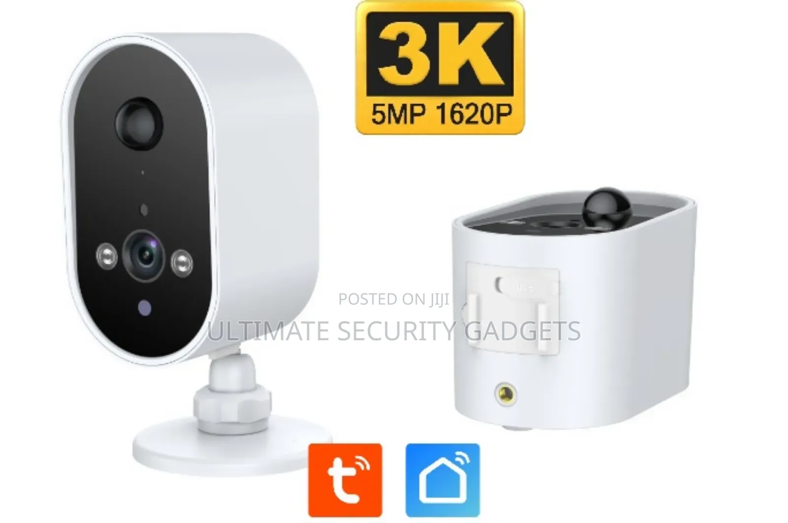 Wifi Tuya Smart Rechargeable Ip Waterproof Camera