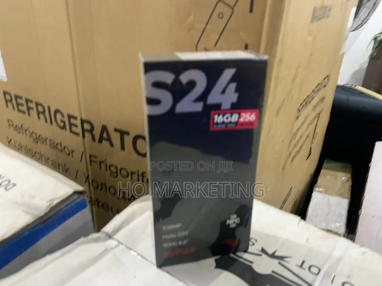 New Itel S24 256 GB Black