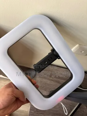 Rechargeable Handheld Ring Fill Square Light