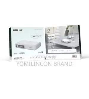 Green Lion Mini Dc Ups Multifunction Network - White