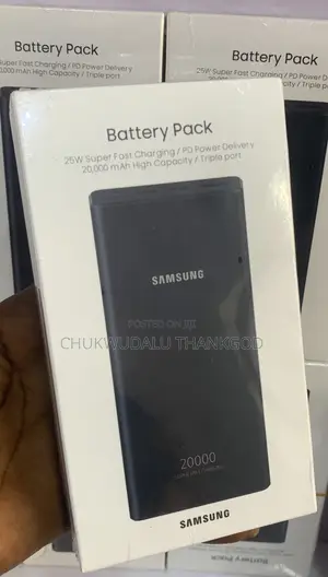 Samsung 20000mah Powerbank Super Fast Charging