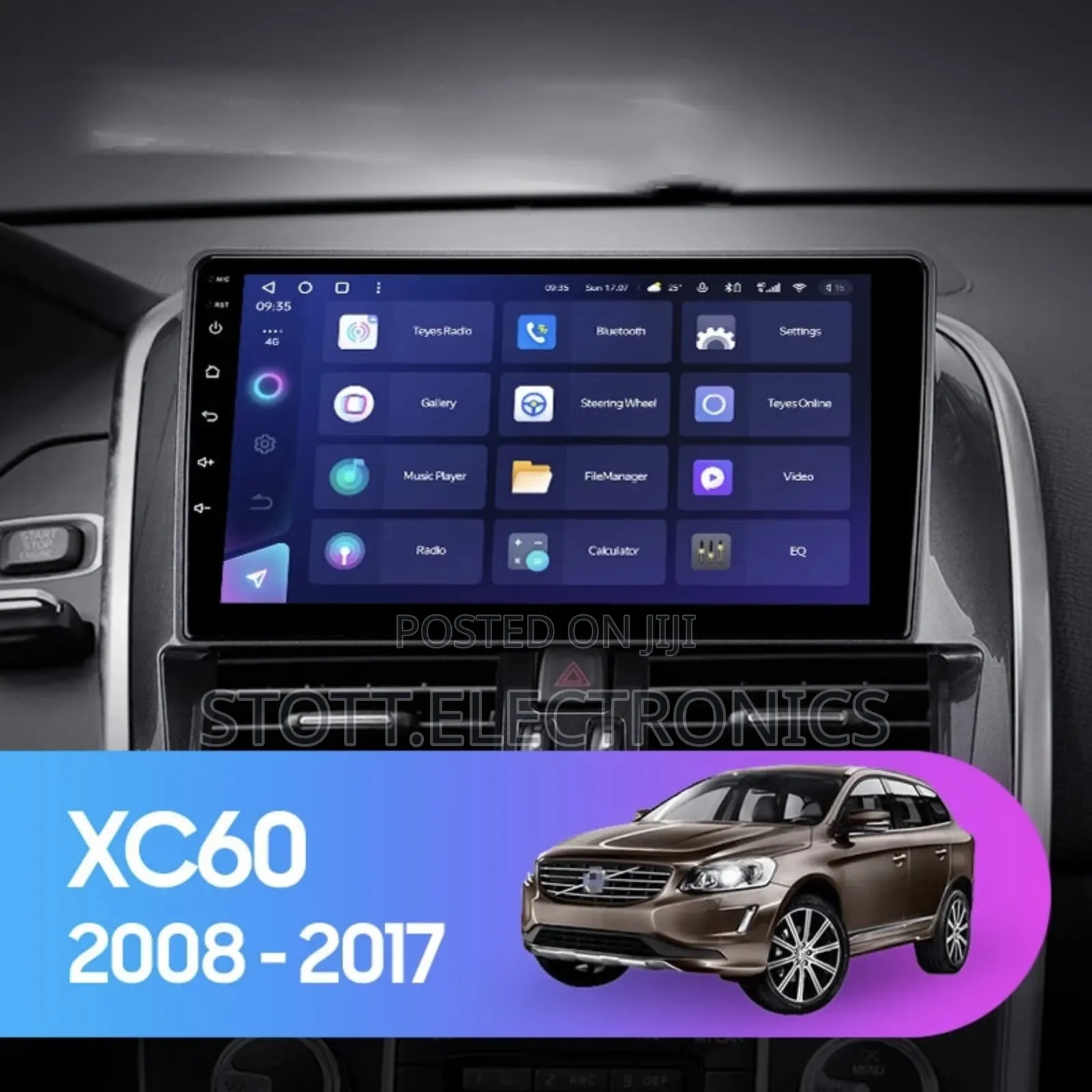 Volvo Xc60 Car Android GPS Navigation System
