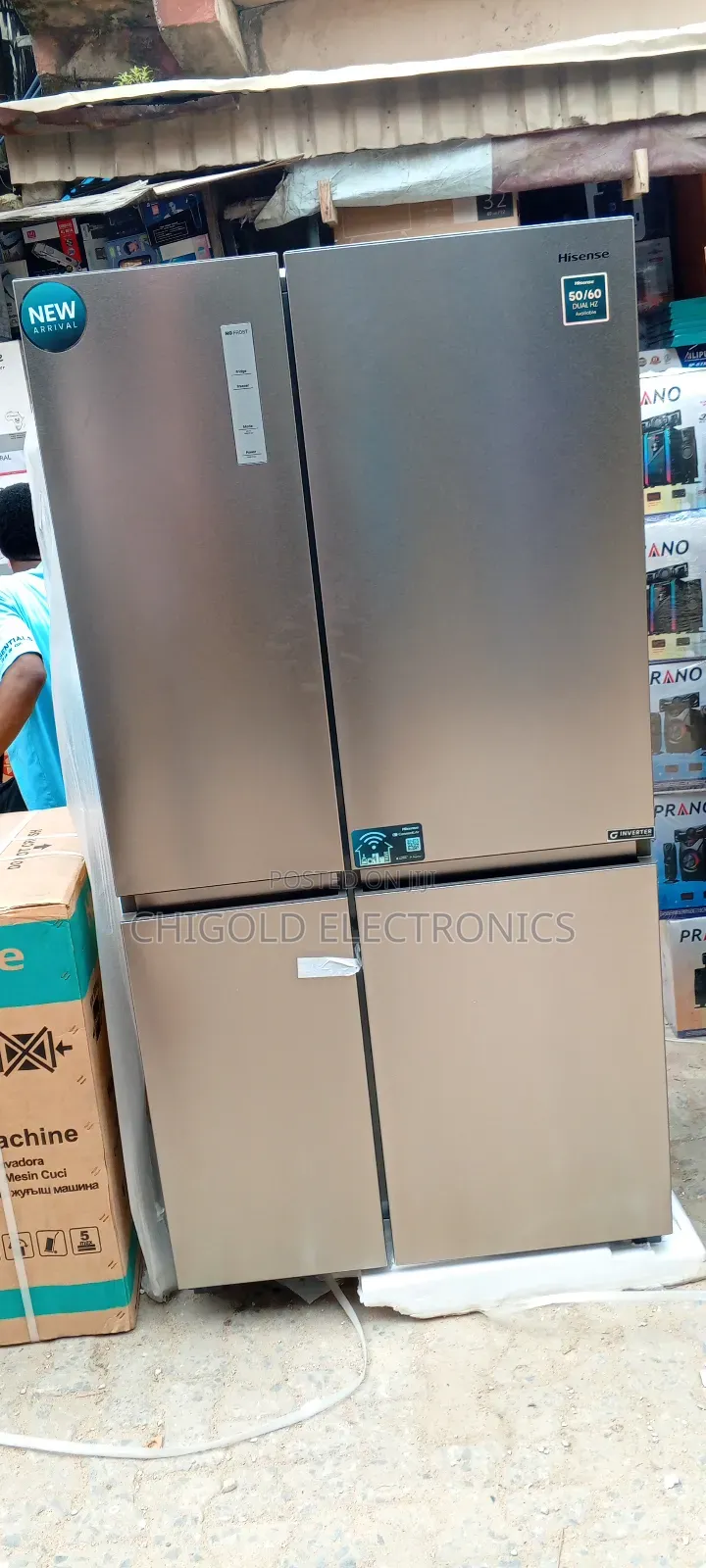 Hisense Side by Side Refrigerator