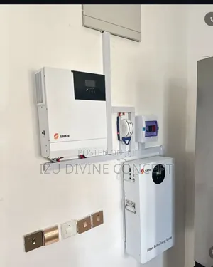6kva Inverter Setup and 10kwh Lithium Battery