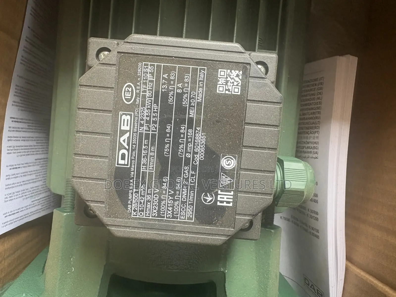 5.5hp Dab Surface Pump