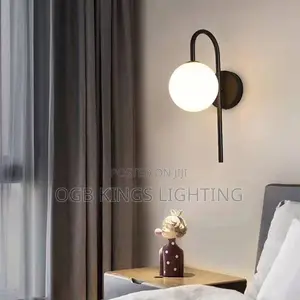 Glass Ball Wall Lamps Modern Dining Living Bedroom Bathroom Lighting