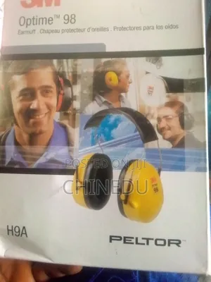 3m Peltor Optime 98 Cap Earmuff Yellow