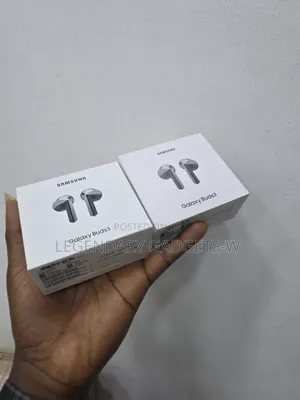 New Galaxy Buds 3 Silver Color