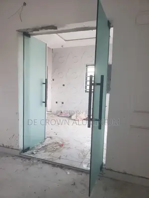 Frosted Glass Door