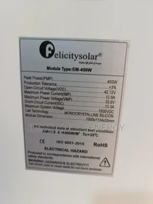 Felicity Panel 450w