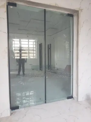 Glass Frameles Entrance Door