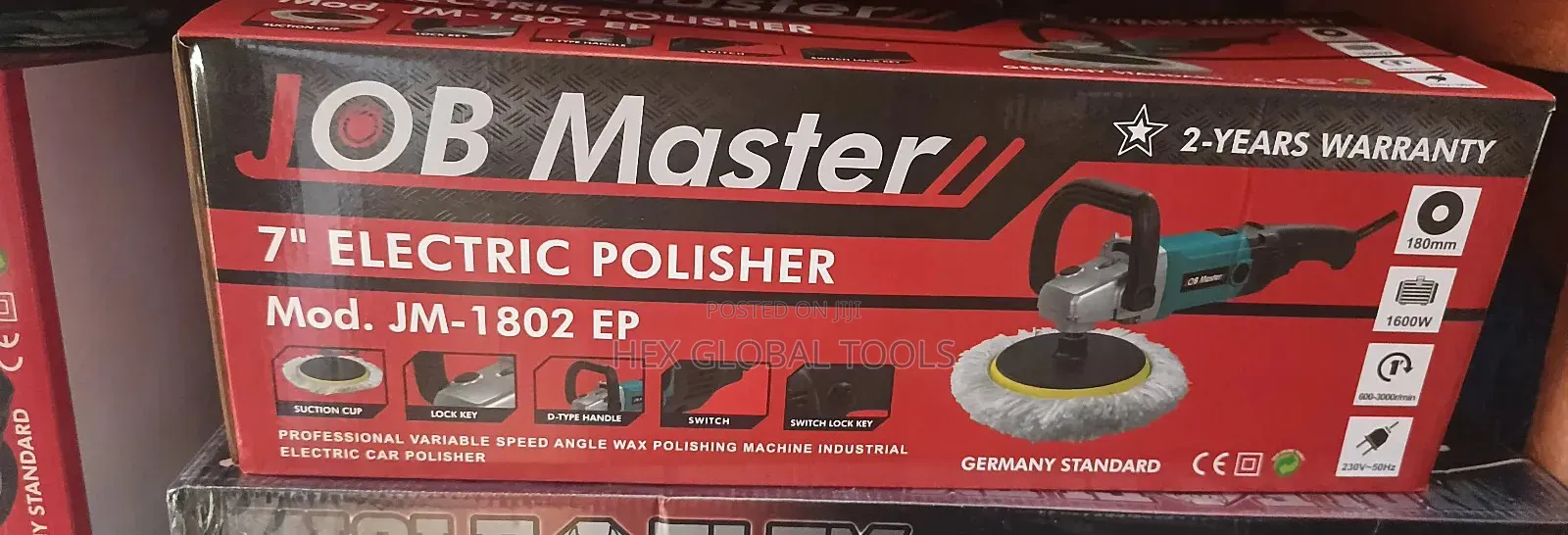 1600w Job Master Angle Grinder