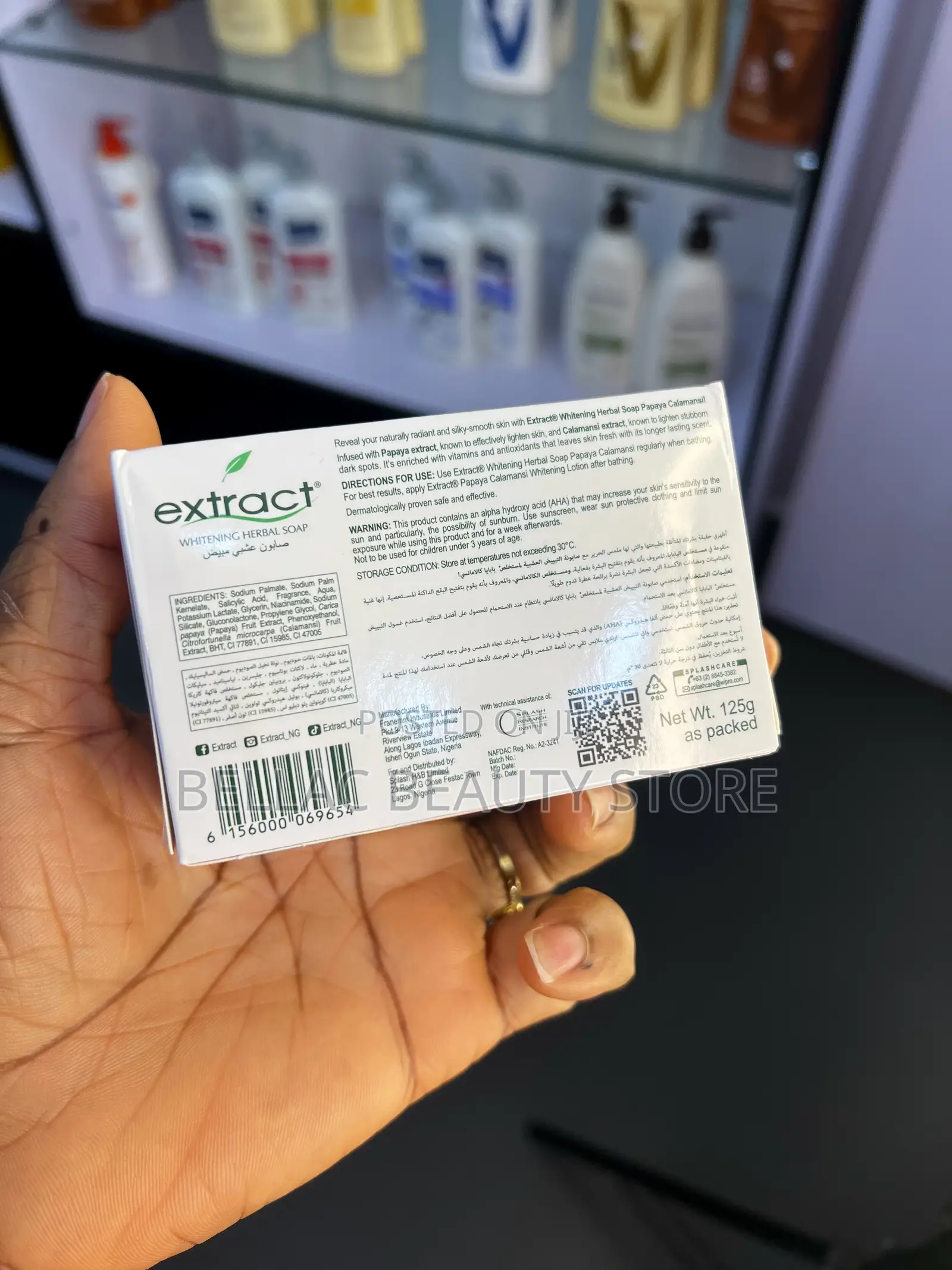 Extract Whitening Herbal Soap