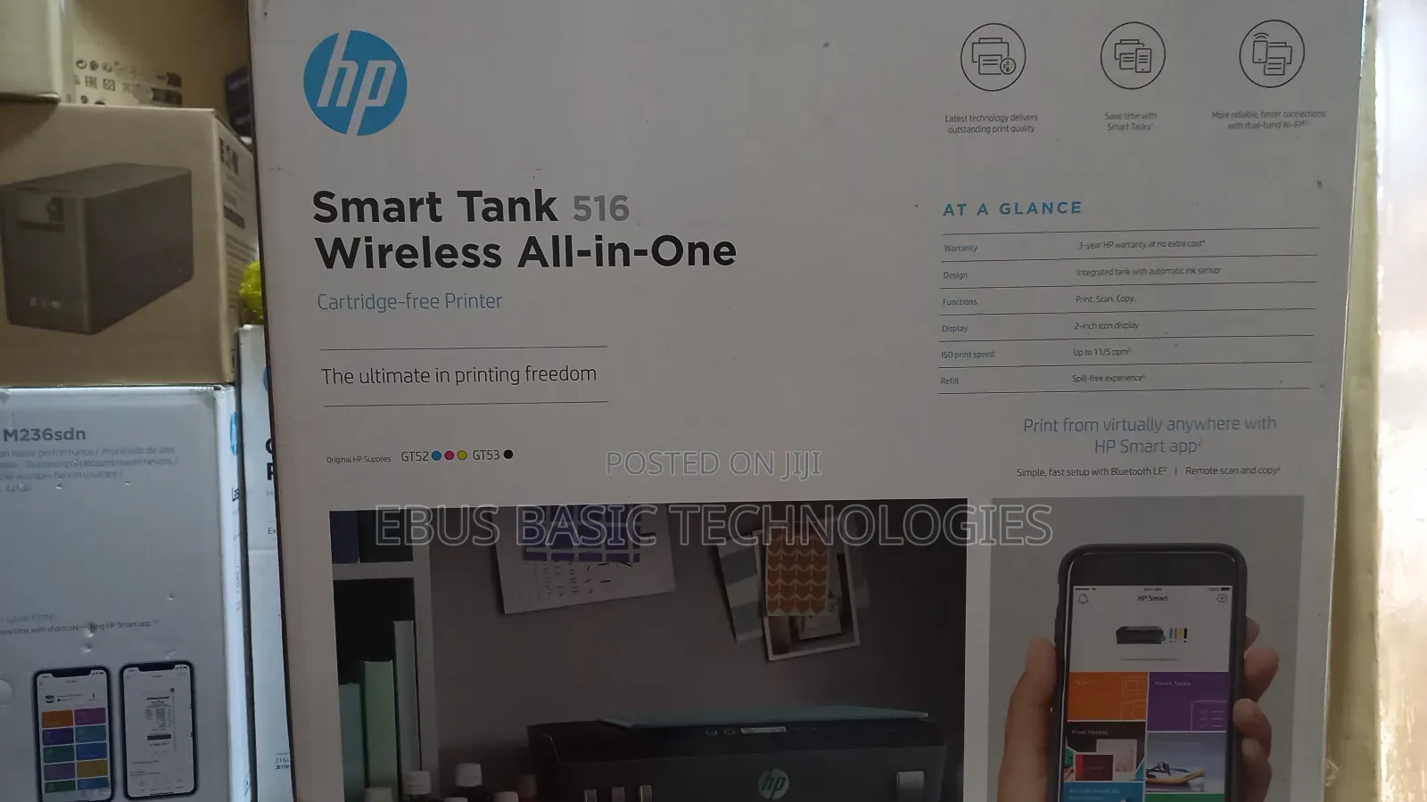 Hp Smart Tank 516 All in One Printer
