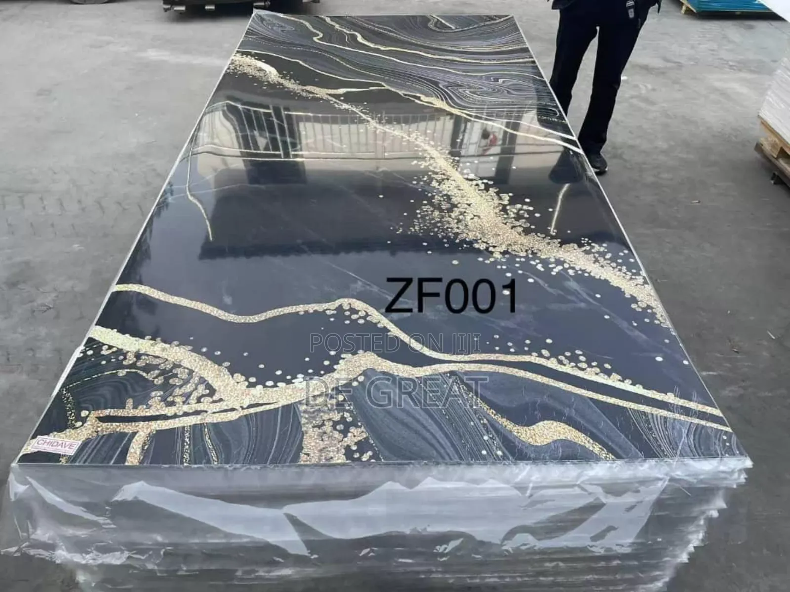 Glossy Marble Mirror Face (Zf001)