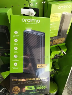 Oraimo Power Bank 30,000mah 15w