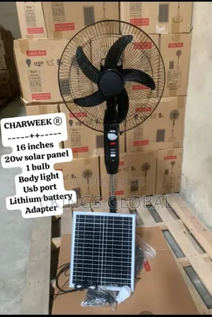 Charweek Solarfan
