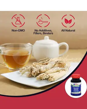 Ginseng Extract – Energy Vitality Support, 50 Capsules