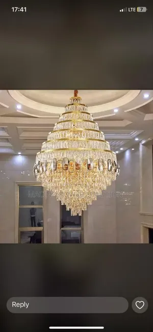 Luxury Crystal Villa Large Chandelier