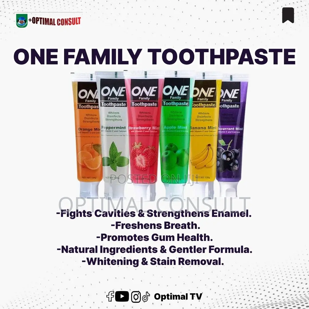 One Family Toothpaste