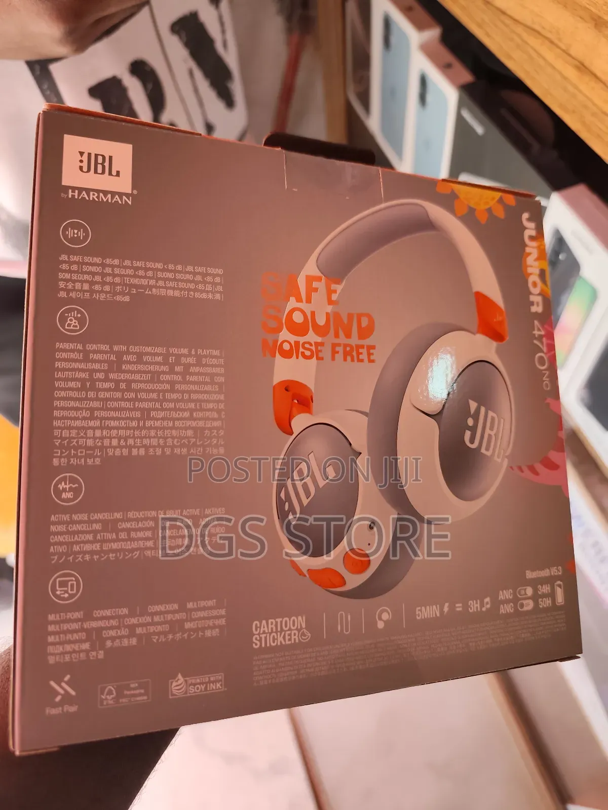 JBL Junior 470nc Wireless Headphone