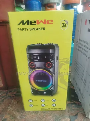 Wewe Party Rock Bluetooth Speaker 1200 Watts