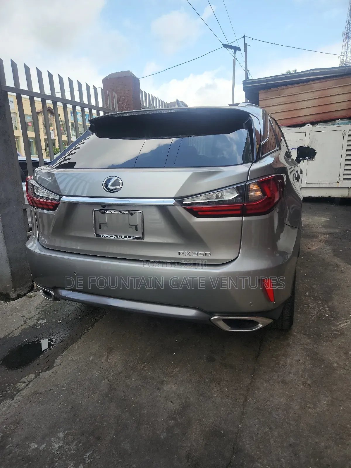 Lexus RX 2017 Gold