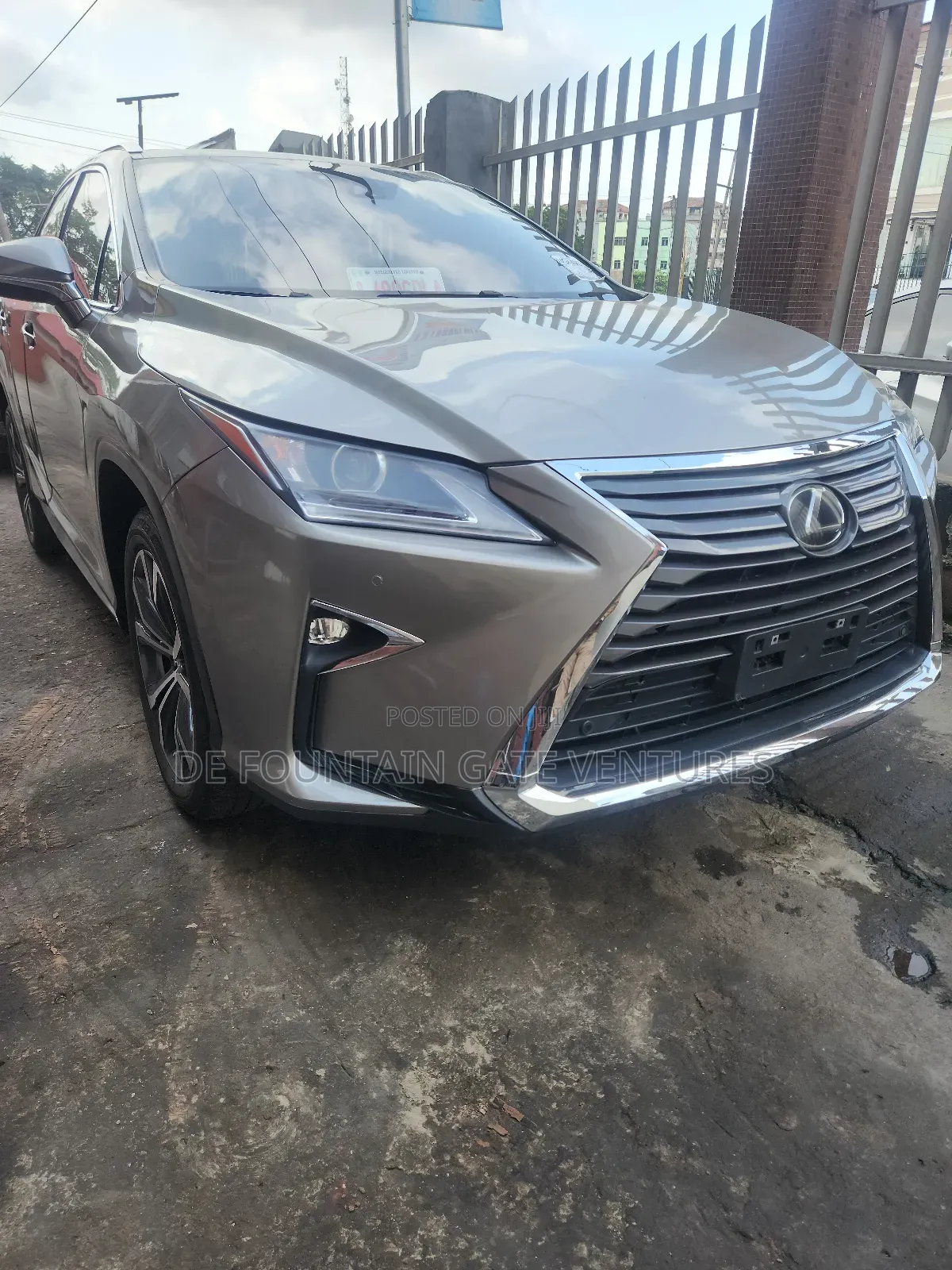 Lexus RX 2017 Gold
