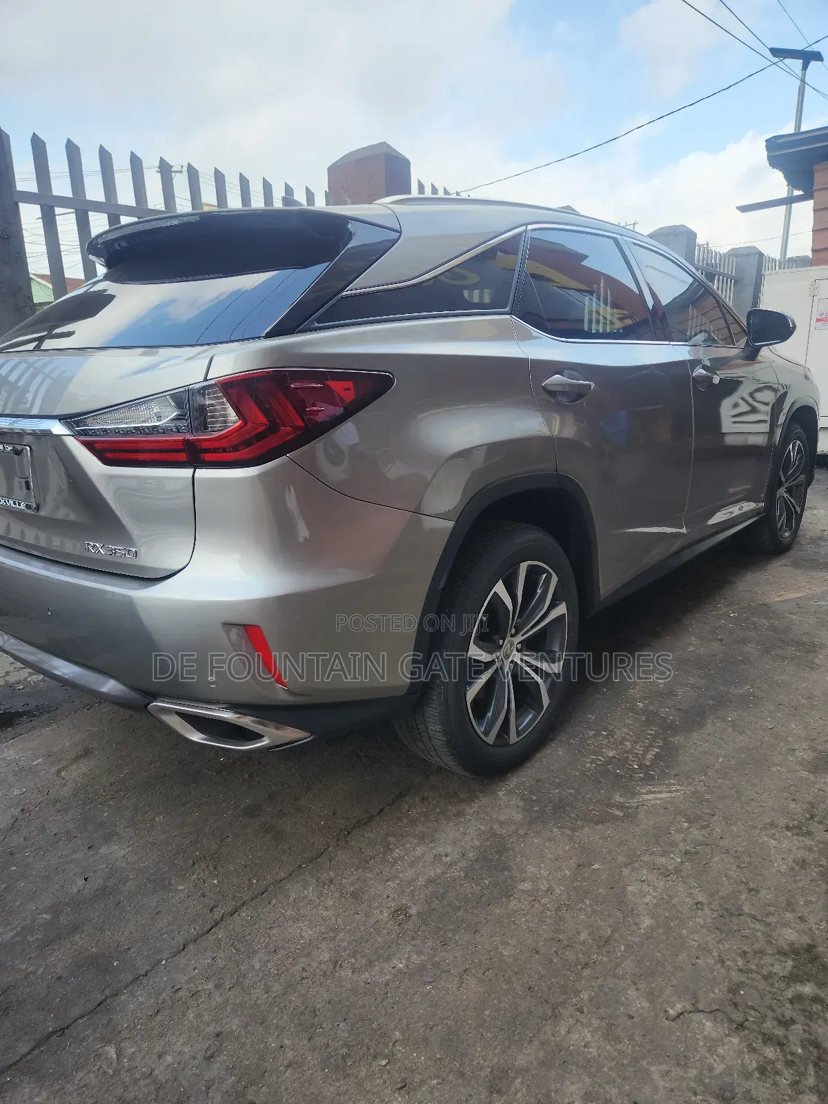 Lexus RX 2017 Gold
