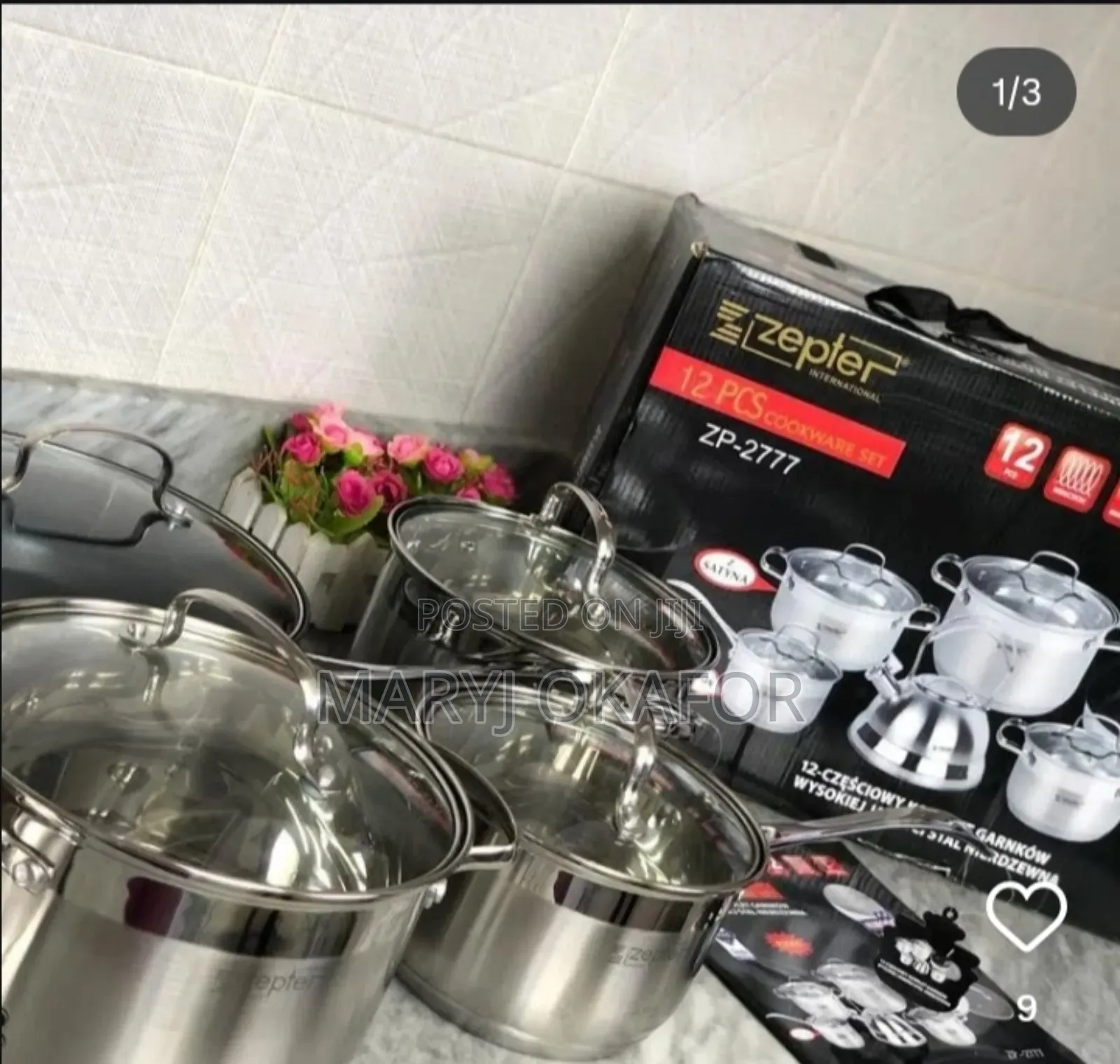 Zepter Stainless Pot Set