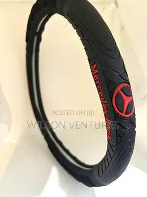 Customized Mercedes Benz Steering Wheel Cover