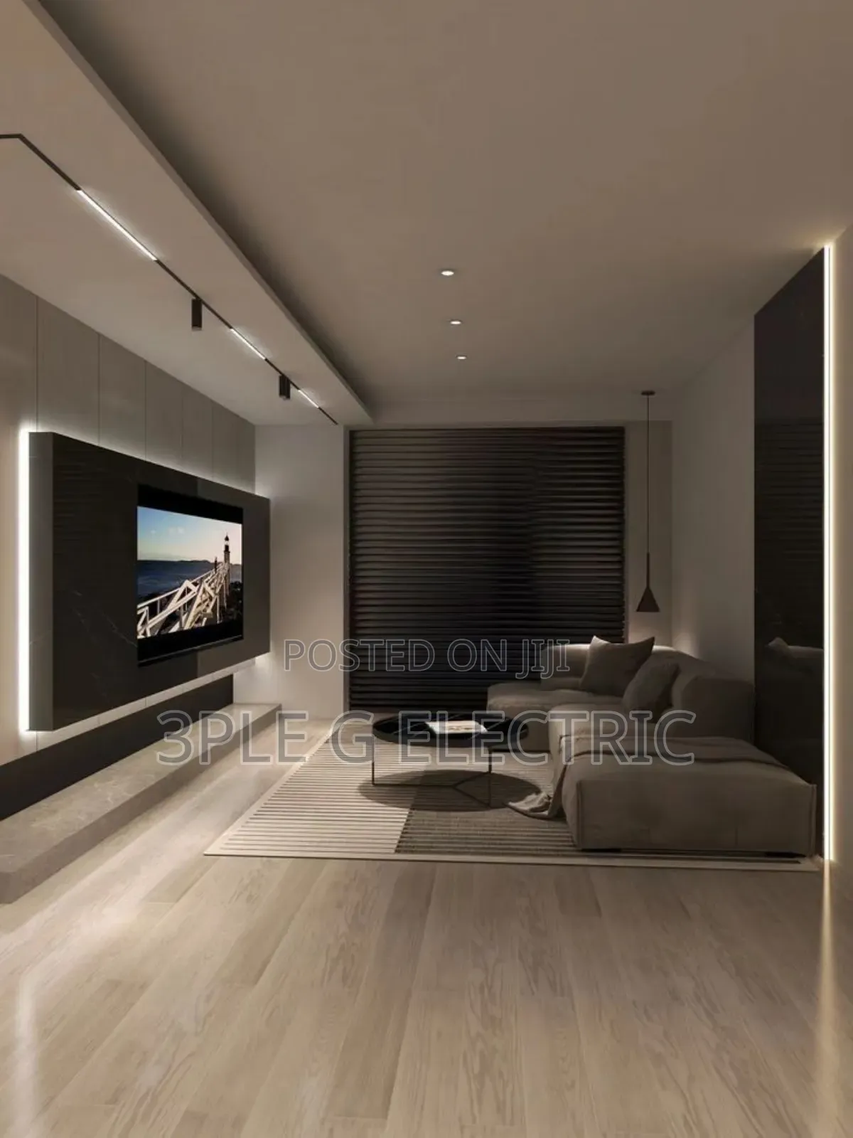 Futuristic Magnetic Track Light