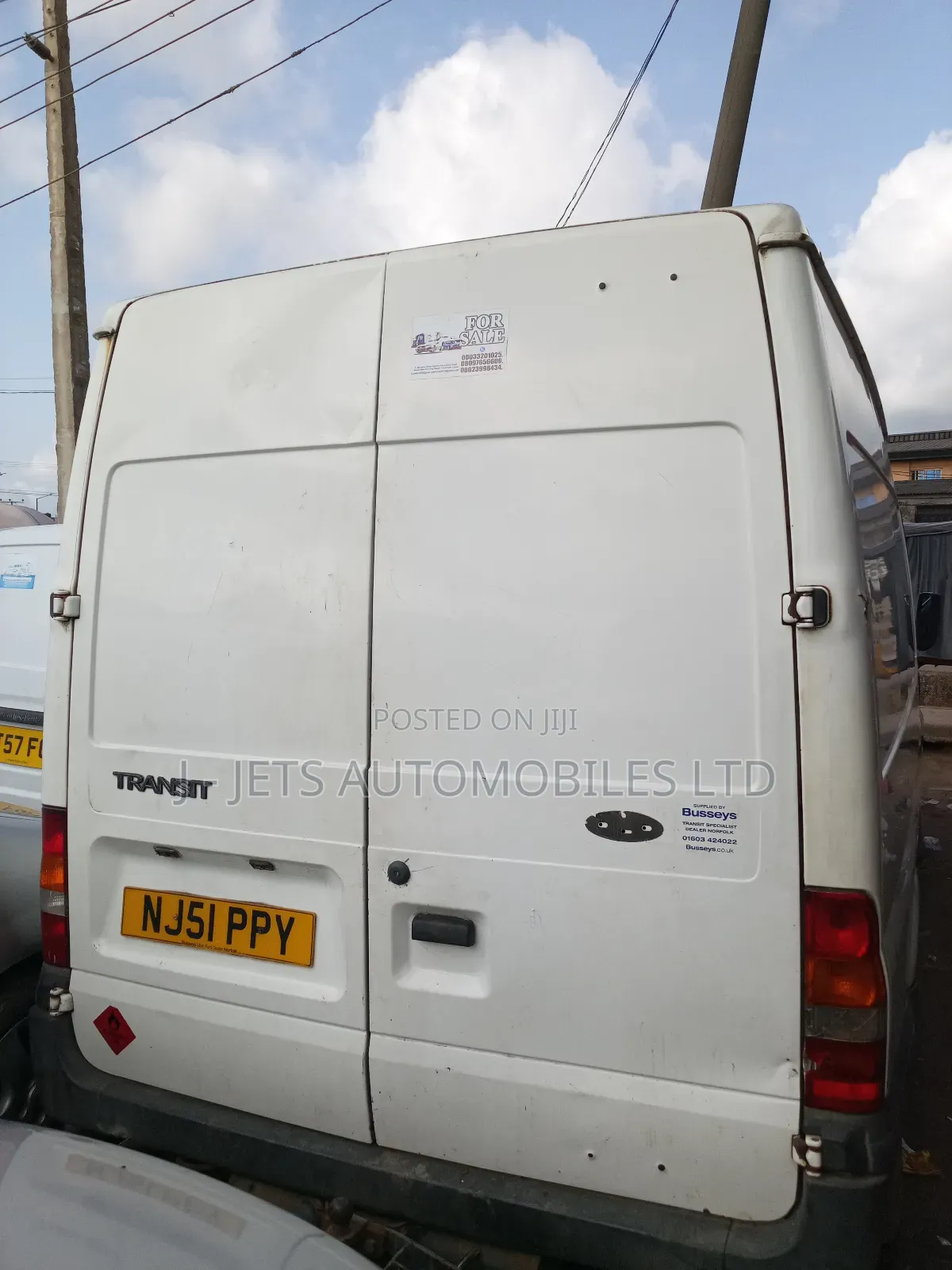 Ford Transit 2003 White