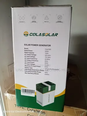 Colasolar 1kwh Solar Generator (200w Inverter)