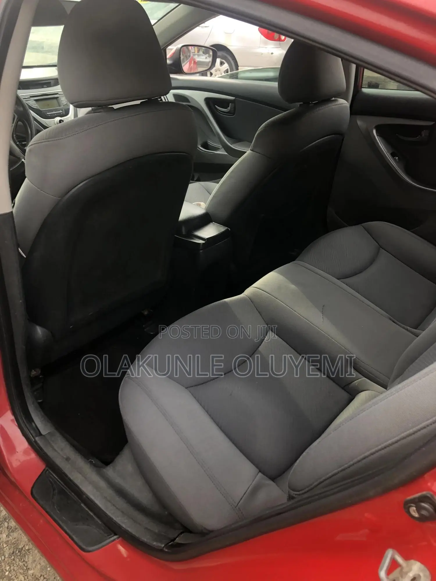 Hyundai Elantra 2012 Red