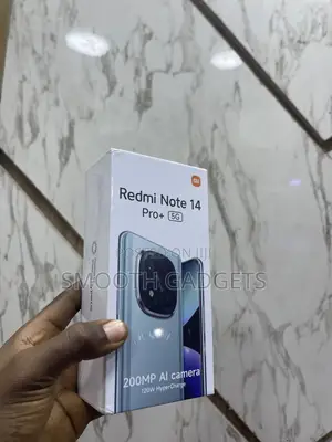 New Xiaomi Redmi Note 14 Pro+ 5G 256 GB Black