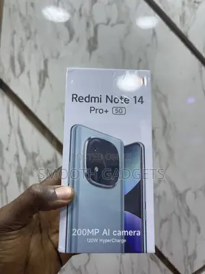 New Xiaomi Redmi Note 14 Pro+ 5G 256 GB Black