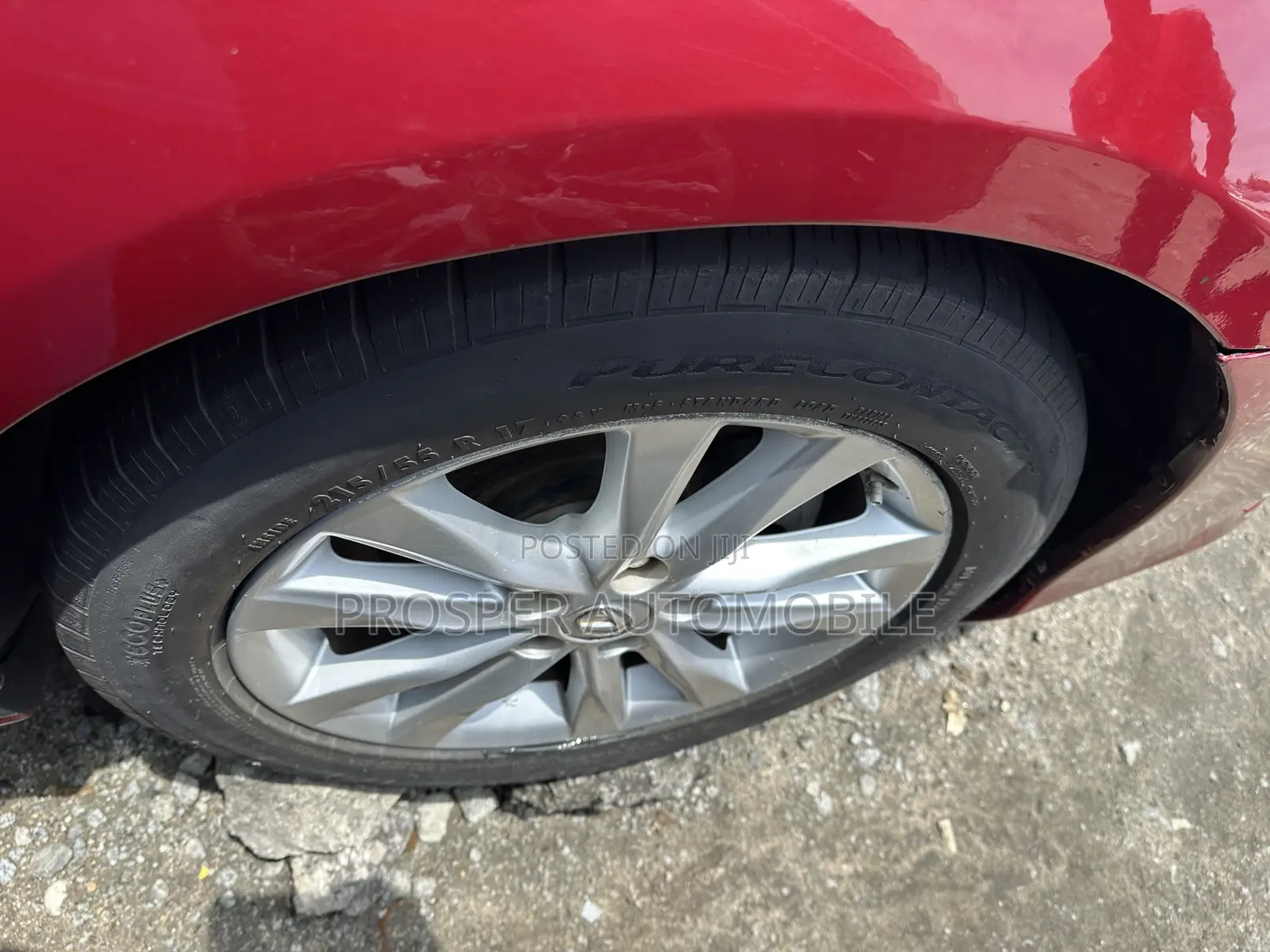 Lexus ES 350 2011 Red