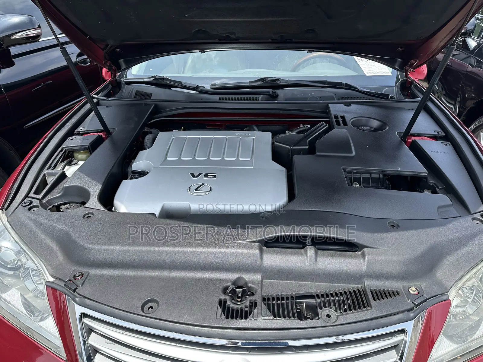 Lexus ES 350 2011 Red