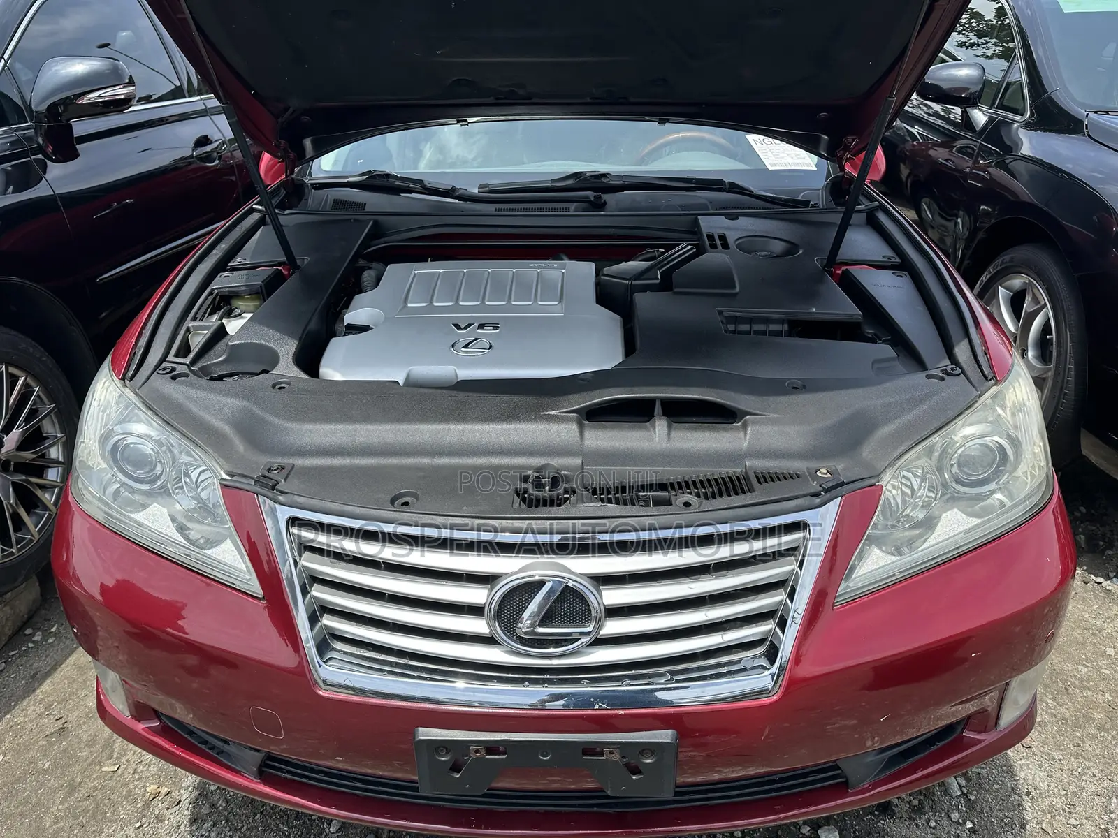 Lexus ES 350 2011 Red