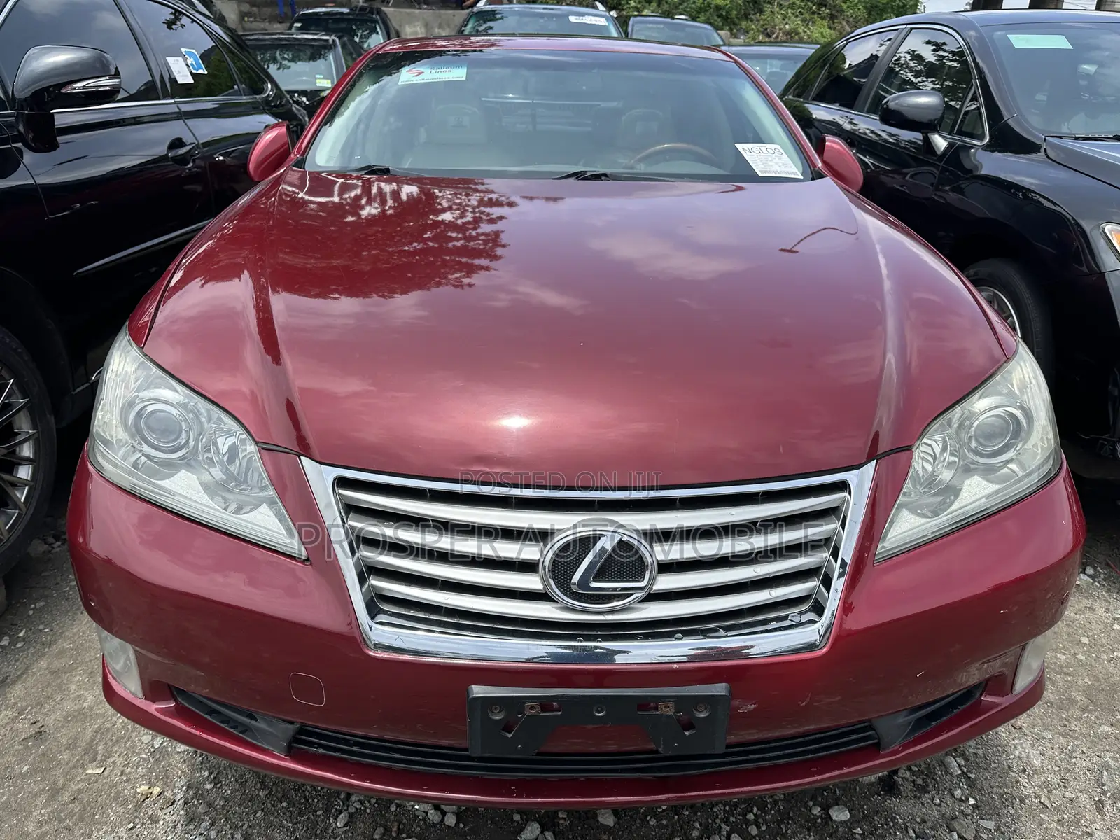 Lexus ES 350 2011 Red