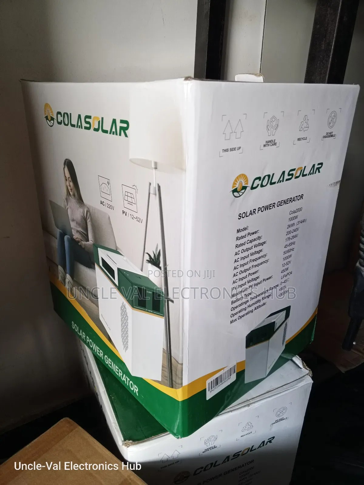Colasolar 2kwh Solar Generator (1000w Inverter)