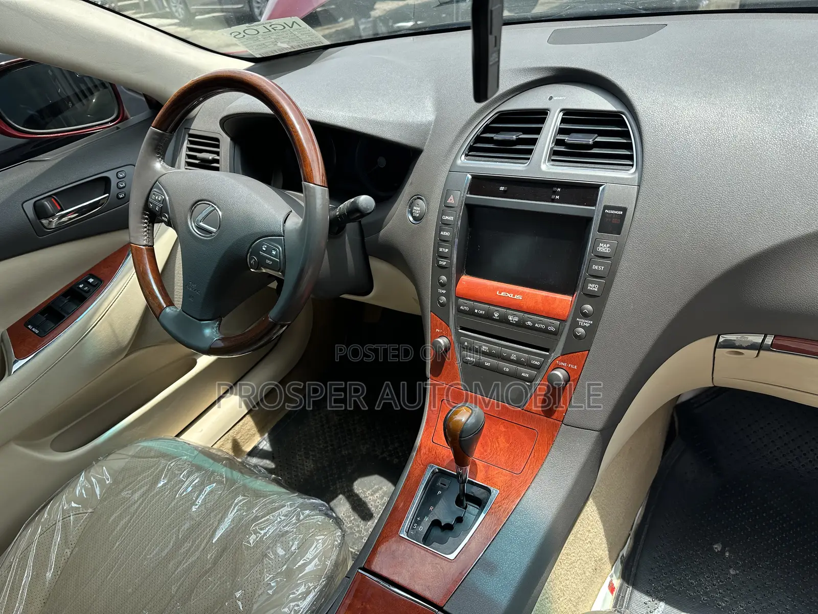 Lexus ES 350 2011 Red