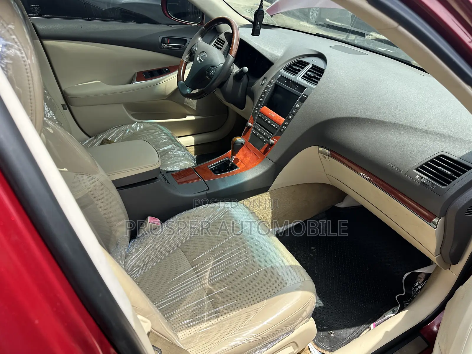Lexus ES 350 2011 Red
