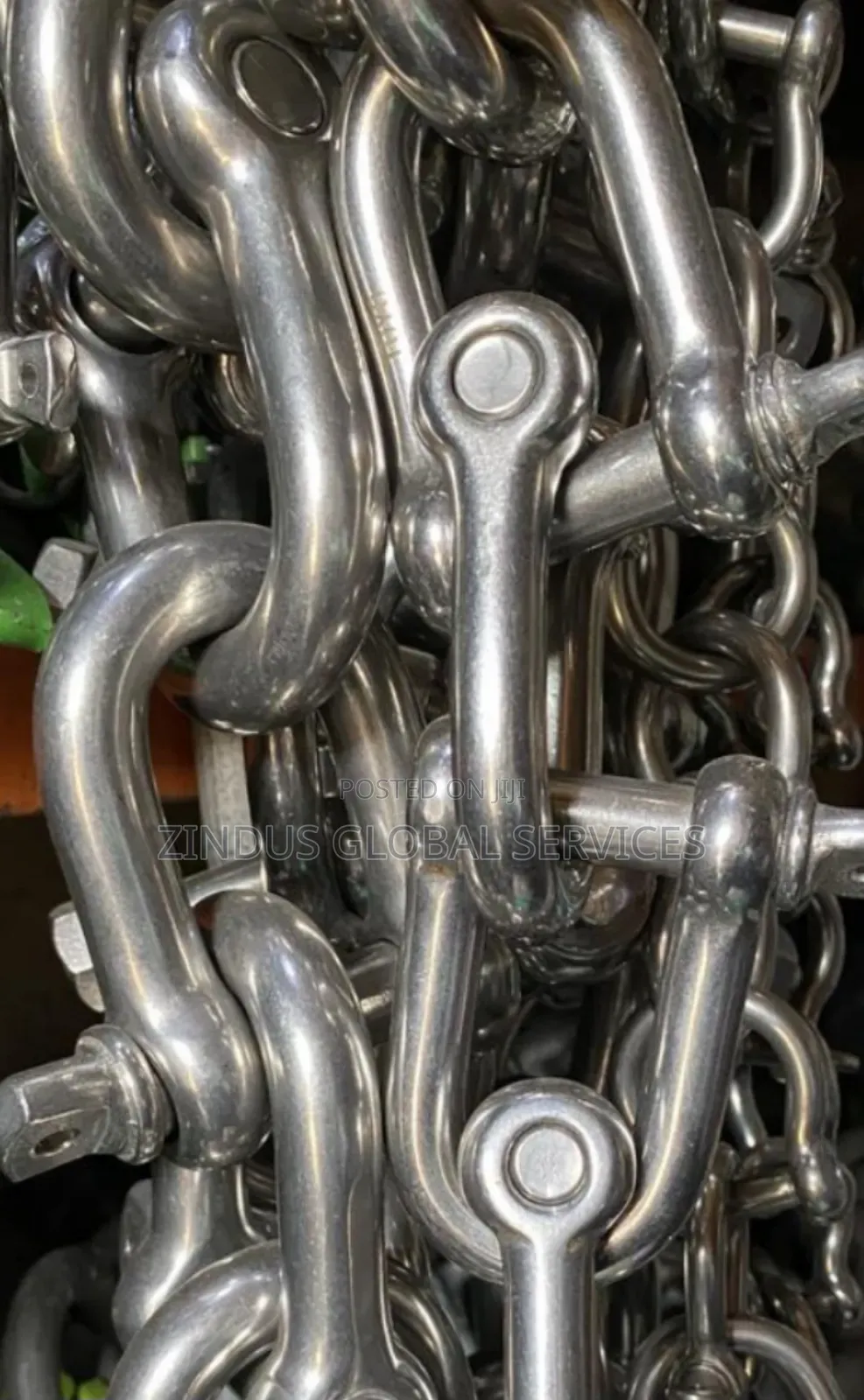 16mm 5/8 Stainless Shackle
